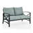 Mosier 54'' Wide Metal Loveseat with Cushions-1769684880-1790717046