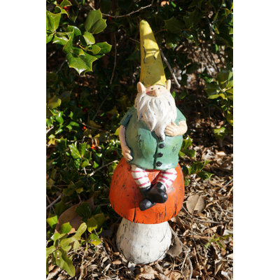 Statue champignon gnome