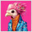 Whimsical Chirper 1 - Framed-1506367046
