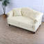 Canapés en velours Compression 57 po, causeuse Chesterfield moderne pour la maison