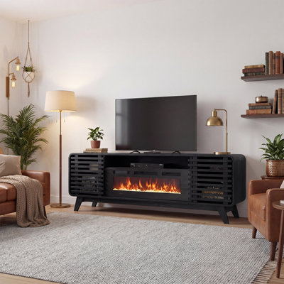 Meuble télé 70 po avec foyer