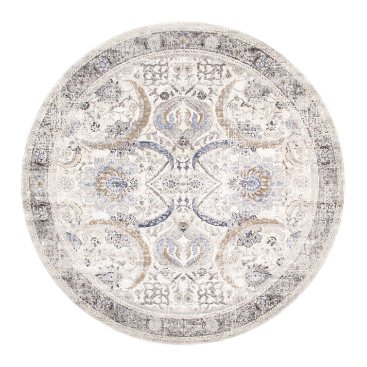 Tapis oriental ivoire / gris Amadeus
