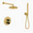Brushed Gold/Matte Black