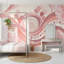 Papier peint Carnaval rose pastel abstrait aquarelle abstraite-742293068-742293071