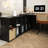 Black L-Shaped Solid Wood desks-107659466-107659468