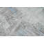 Tapis gris tissé à la main et à plat