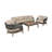 Hareton 5 Piece Deep Seating Group with Cushions