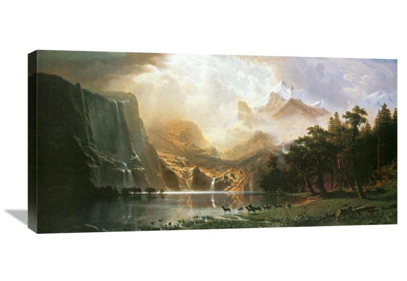 Sierra Nevada Landscape 18" x 36" Canvas Print