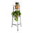 Steel Handcrafted Abstract Freestanding Pot Rack
