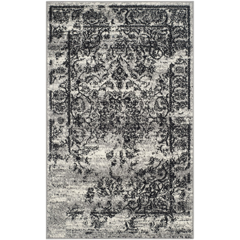 Eslinger Oriental Hand Woven Area Rug, Rectangle 91 x 152 cm