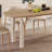 Nordic style minimalism dining table-282293989
