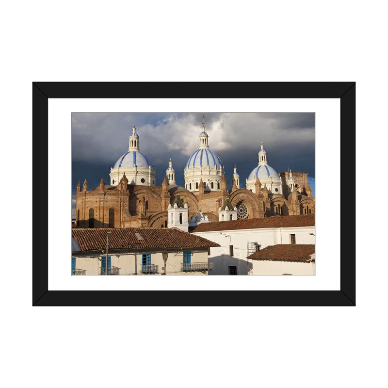 « immaculées de la conception cathedral, cuenca, équateur », reproduction de photo sur toile, H 16 po x l 24 po x P 1 po