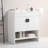 Compact Wall-mounted Solid Wood Vanity For Small Spaces