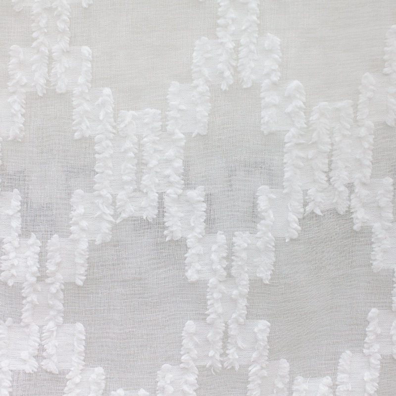 Rodeo Home Patterned Sheer | Scarlet Fabric_SCARLET | Perigold
