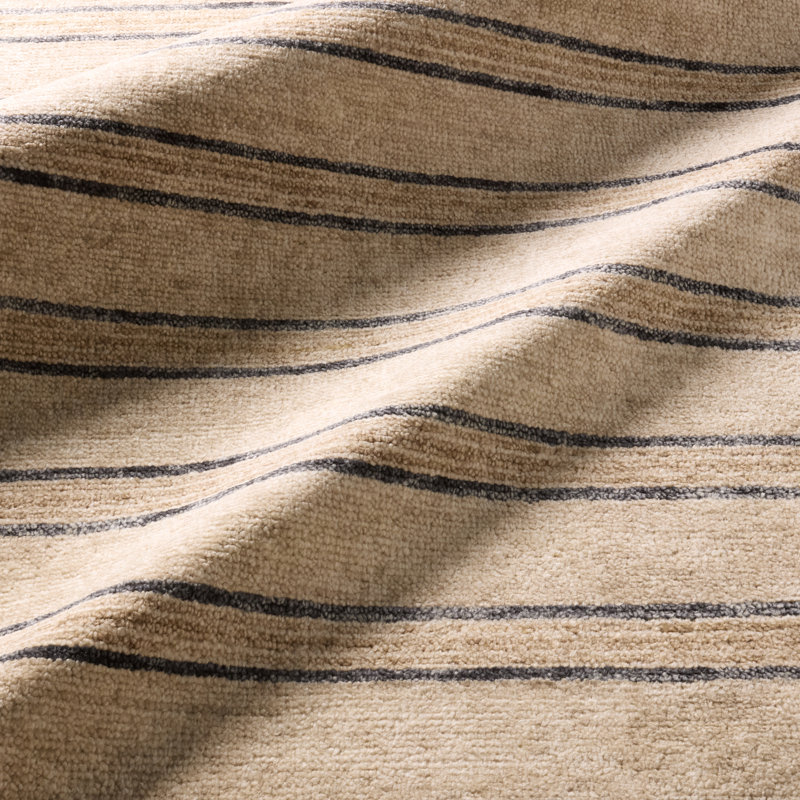Jaipur Living Famille APL01 Handknotted Medallion Tan Area Rug (8'x10'), Rectangle 8' x 10'