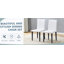Versatile And Comfortable PU Dining Chairs Set For Stylish Spaces-573933643
