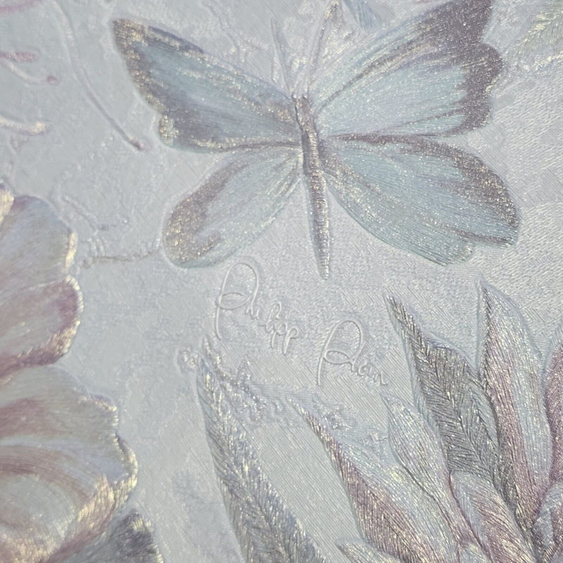 Papier peint à motif floral Philipp Past
