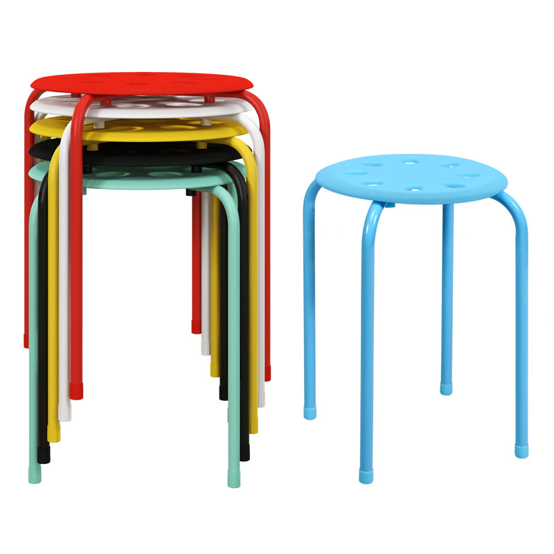 Tabouret court 17,5 "Ashar, Multicolore