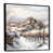 Black Floater Framed