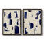 «Fragment Abstraction I», impression sur toile 2 pièces-469921299-469921302