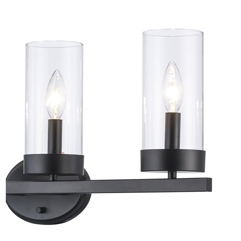 Angeline Dimmable Black Vanity Light, 4