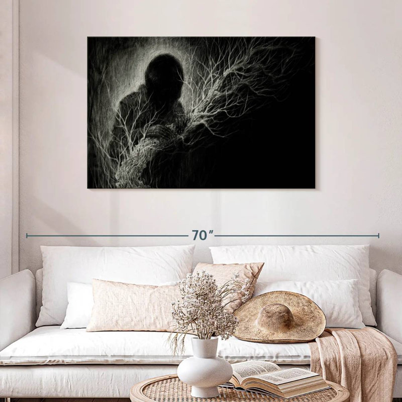 Kelan Scary, 30" H x 45" W