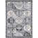Tapis ivoire à motif géométrique Godina