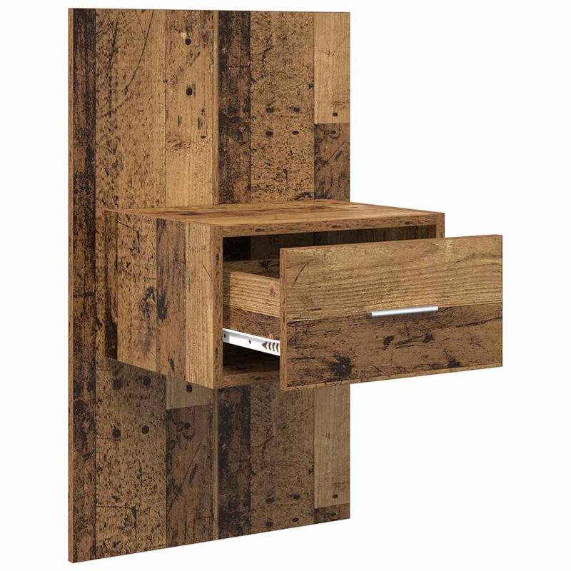 Bed Cabinet, Old Wood