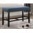 Biony Fabric Counter Height Dining Bench With Nailhead Trim-471275405