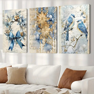 3 Piece Wrapped Canvas Print