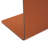 Merkel - Modern Ceramic + Leather End Table