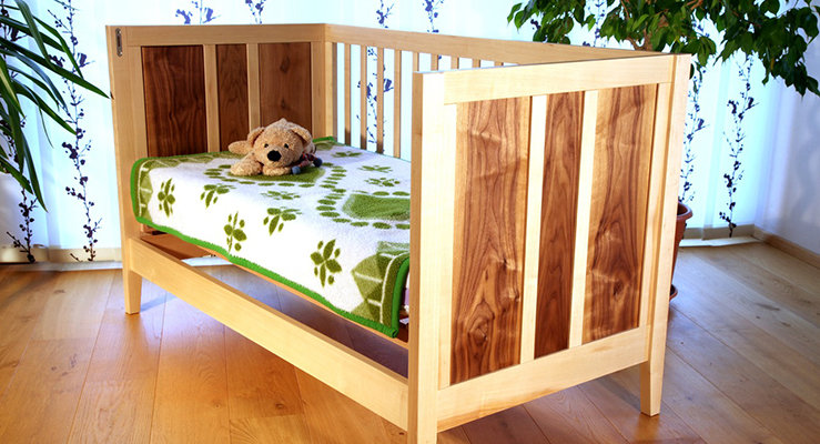 Babybett Kindermöbel Holzmöbel DIY