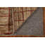 Tapis beige noué à la main de conception unique 3 pi 4 po x 4 pi 10 po
