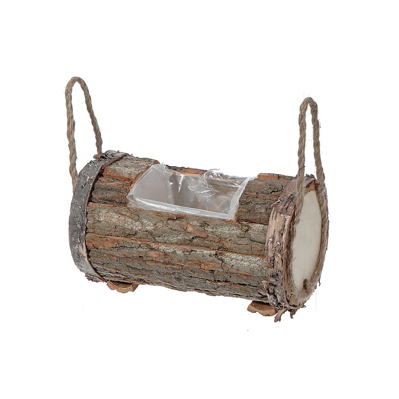 Boîte à fleurs en bois Falkville, H 6 po x l 10 po x P 6 po