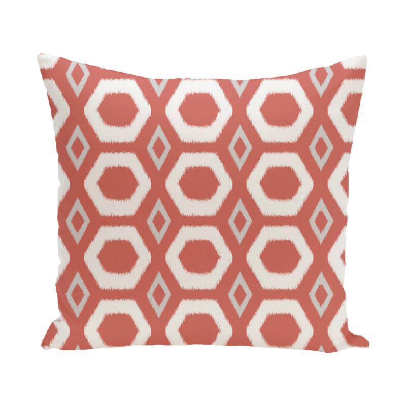 Outdoor Reversible Throw Pillow, 20" H x 20" W, Seed