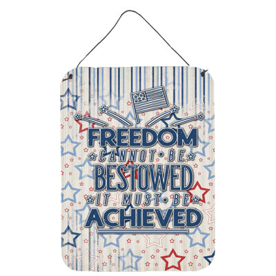 Décoration murale liberté obligatoire