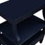 Table de chevet bleu marine avec grand espace de rangement et plateau escamotable de rangement minuit-2052170167