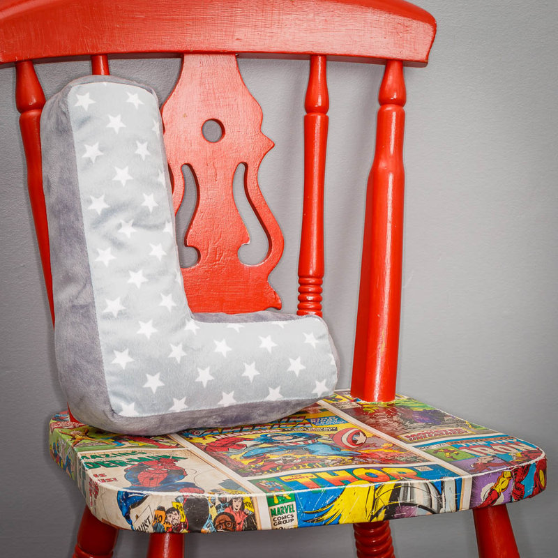 Georgieanna Alphabet Letter Cushion L