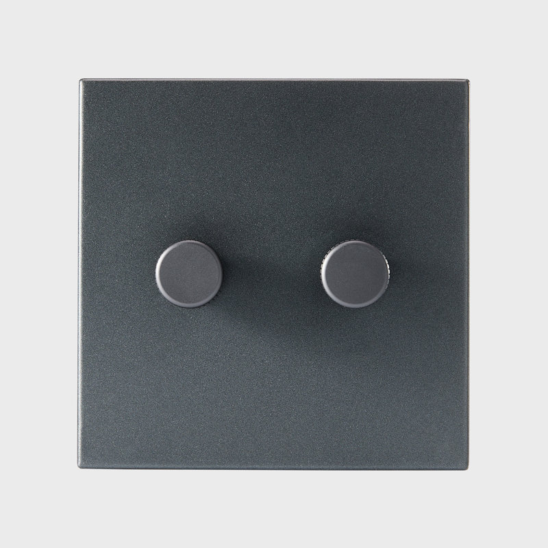 Accessoire double gradateur en graphite, 2, Graphite
