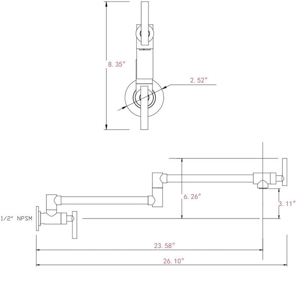 Dimensions du produit
