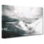 Crashing Waves Painting - Wrapped Canvas-56655165