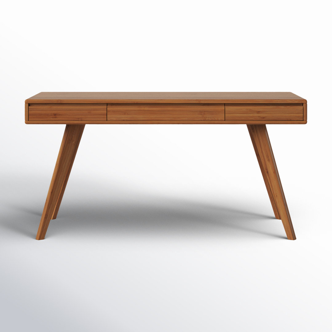 Lacey Solid Wood Desk AllModern 