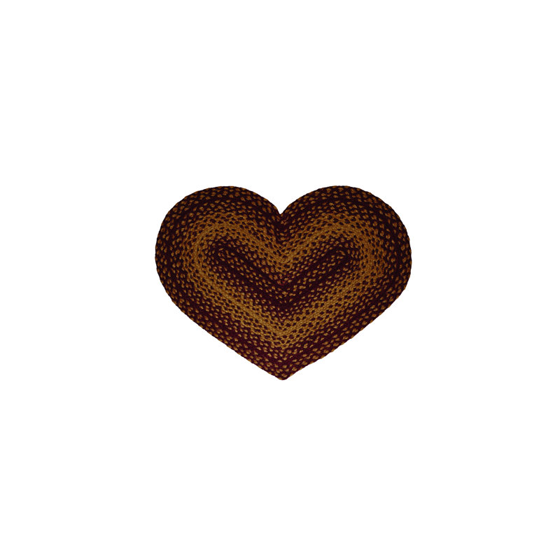 Tapis Fredrika, Beige / rouge vin