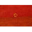 Tapis rouge noué à la main de conception unique 4 pi x 5 pi 11 po New Age