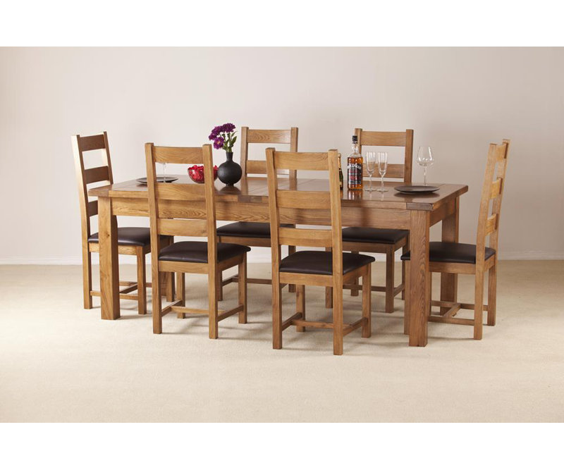 Oak Solid Wood Dining Table