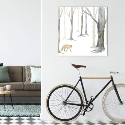 Winter Forest Fox by Tara Reed - Print