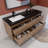 Vickye 59.05'' Single Bathroom Vanity with Plastic Top-619812333