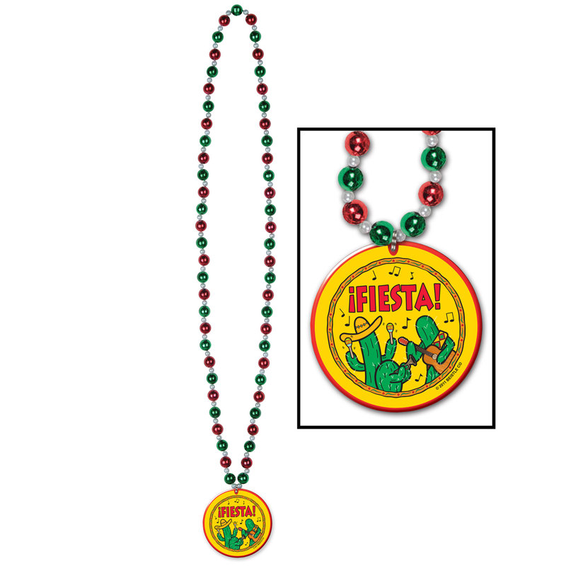 Beads with Fiesta! Medallion