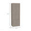 Armoire 2 portes gris clair-100096542