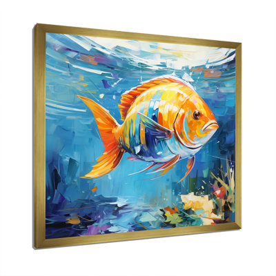 Romantic Seabed Fish - Japan Wall Art